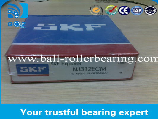 Bantalan rol silinder presisi tinggi NJ 312 ECM 60 X 130 X 31 MM