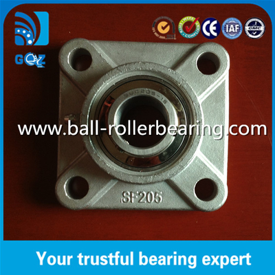 4 Bolt bantal blok bantalan untuk mesin conveyor, Flange dipasang bantalan