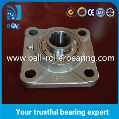 4 Bolt bantal blok bantalan untuk mesin conveyor, Flange dipasang bantalan