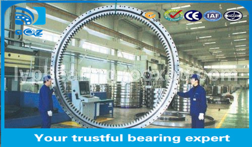 Excavator mati cincin berputar bantalan EX120-3, Bagian tipis Ball Bearings