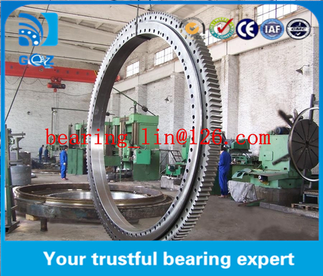 Excavator mati cincin berputar bantalan EX120-3, Bagian tipis Ball Bearings