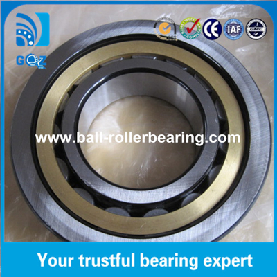Anti-garis gesekan Roller Bearing silinder ganda baris, baja kandang Bearing NJ316
