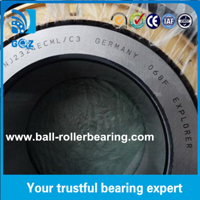 NJ207E Full Complement Cylindrical Roller Bearings, Low Friction Bearings (Bagian Roller Silindris Kompleks), Berkualitas rendah