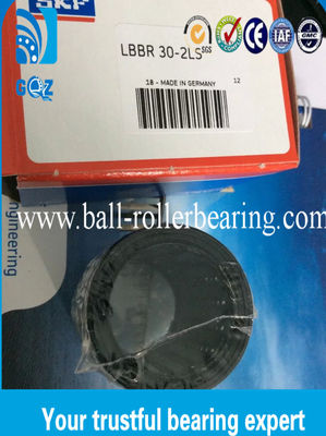 LBBR 30-2LS Linear Ball Bearings, Round Linear Bearings Dengan Kandang Nylon