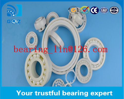 Peralatan Medis Deep Groove Keramik Ball Bearings 6002CE 9mm Ketebalan
