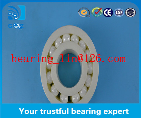 Peralatan Medis Deep Groove Keramik Ball Bearings 6002CE 9mm Ketebalan