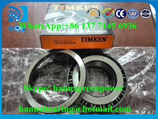 HM926749/HM926710 Inch Single Row Tapered Roller Bearings 127.792x228.6x53.975mm