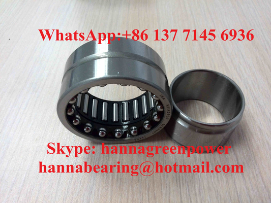 35x55x27mm Needle Roller Bearing NKIA5907 Angle Contact Bearing dengan Inner Ring
