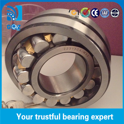 Brass Cage Oil Groove Spherical Roller Bearing 22313CA/W33 3800 r/min Kecepatan diameter dalam 65mm