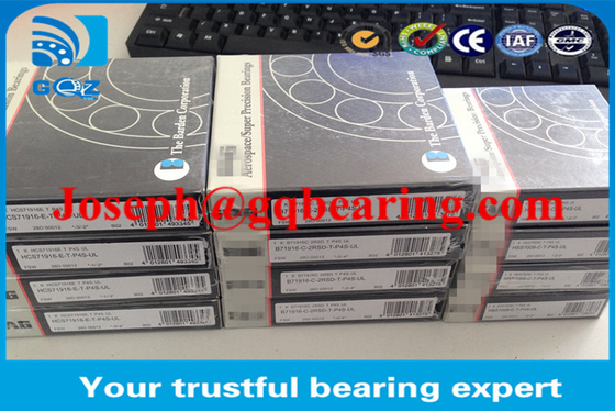 Keramik bola HCS71916-E-T-P4S-UL sudut kontak bola bantalan 80x110x16mm