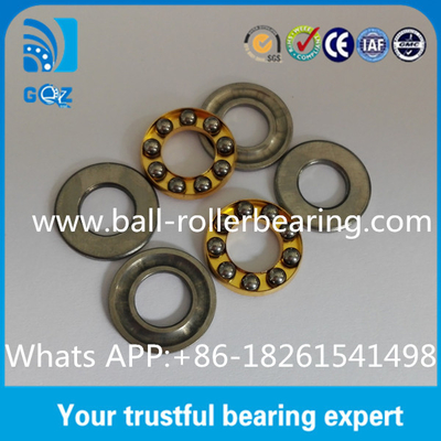Brass Cage F8-16M Miniatur Thrust Ball Bearing dengan Seat Washer 8*16*5mm