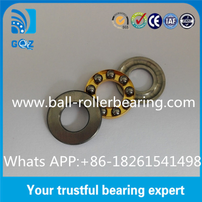 Brass Cage F8-16M Miniatur Thrust Ball Bearing dengan Seat Washer 8*16*5mm