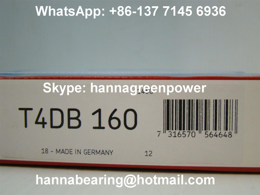 Tipe tipis T4DB160 Kargo berat Taper Roller Bearing 160x220x32mm