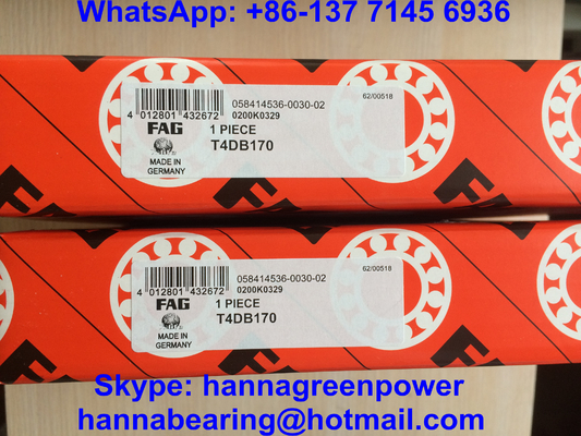 Tugas berat T4DB170 Metric Precision Roller Bearing 170x230x32mm