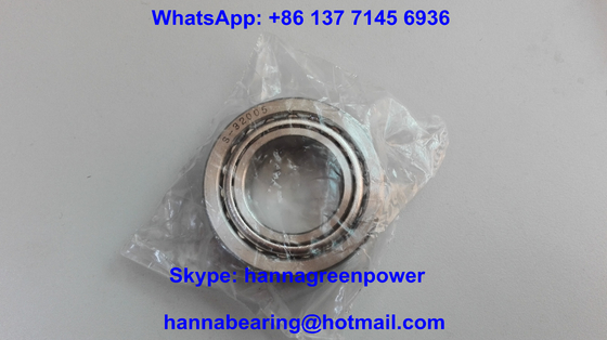 SS32005 Baja tahan karat berbaris tunggal roller bearing S -32005 25x47x15mm