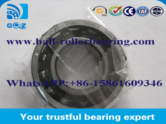 FAG 7205BTV Bearing Bola Kontak Sudut Ukuran 25*52*15 Bearing Bola Karet