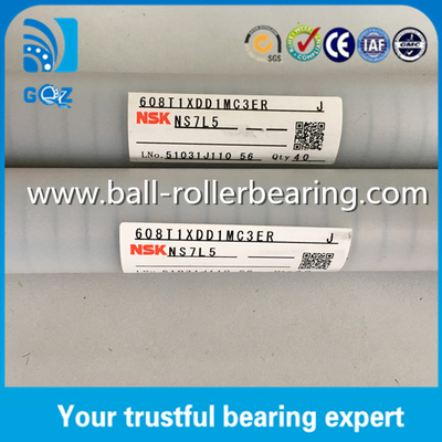 Plastik Kandang Segel Karet Miniatur Bantalan Bola NSK 608-2RS 608T1XDD1MC3ER J NS7L5