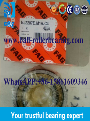 FAG NJ2207E.M1A.C4 Roller Bearing silinder baja kecepatan tinggi