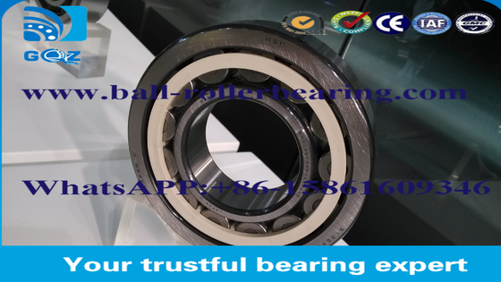 High Speed Rotation Brass Cage Cylindrical Roller Bearing Untuk Otomotif / Rolling Mill