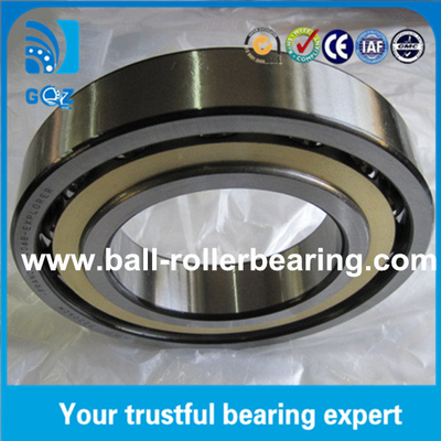 Nylon Bakelite Brass Cage Angular Contact Ball Bearing Dengan Chrome Steel Gcr15