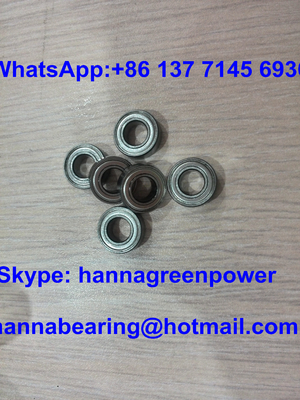 P6 P5 Baja tahan karat Deep Groove Ball Automotive Bearings SS687ZZ C3