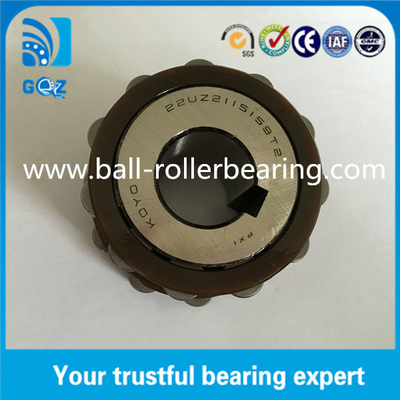 Nylon Cage Eksentrik Cylindrical Roller Bearing untuk Reducer Koyo 22UZ2115159T2 PX1