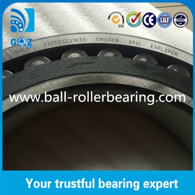 Bantalan Rol Bulat Alur Minyak Sangkar Baja Bantalan Rol Penyelarasan Mandiri SKF 23952 CC / W33
