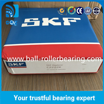 Steel Cage SKF C2222K Karbon Toroidal Roller Bearing dengan 1:12 Taper Bore