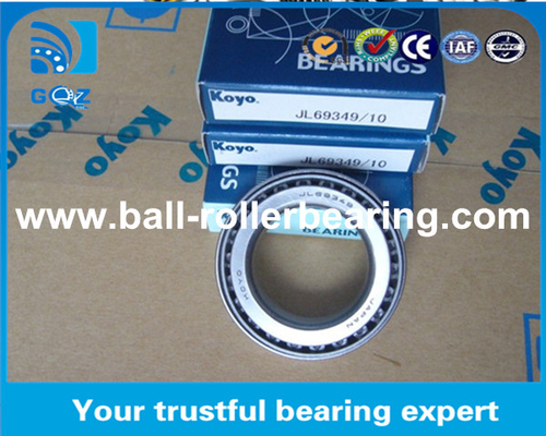 Jepang SET11 JL69349/JL69310 KOYO Tapered Roller Bearing 38 x 63 x 17 mm Bearings Mesin Pertambangan
