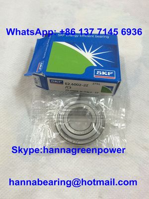 E2.6205-2Z/C3 Penggunaan otomotif E2 Deep Groove Ball Bearings 25*52*15mm Friction rendah