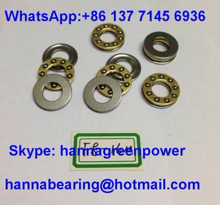 F10-18M Cage Brass Miniature Thrust Ball Bearing dengan alur 10x18x5.5mm