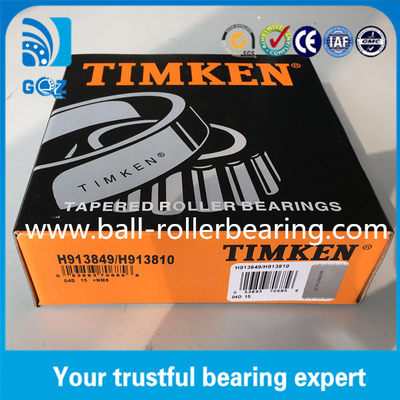Baja Chrome Tapered Roller Bearing TIMKEN H913849 / H913810 ISO9001: 2008