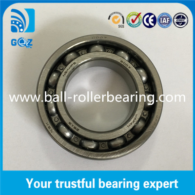 Jenis terbuka NSKHPS Deep Groove Automotive Bearings dengan baja krom Gcr15 NSK 6007CM