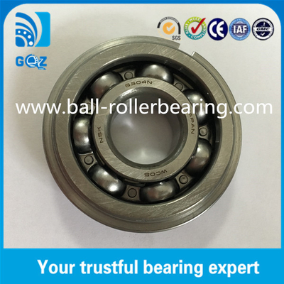 Lubrication Grease NSK 6304NR Deep Groove Ball Bearing dengan Snap Ring Open type Diameter dalam 20mm