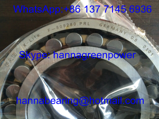 F-809280.PRL Copper Cage Spherical Roller Bearing 809280 untuk Reducer Cement Mixer 100x165x52/65mm