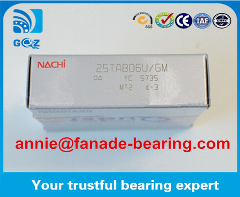 Precision P4 NACHI bearing 25TAB06 untuk mesin alat Bola Screw Bearing spindle bearing 25TAB06 25*62*15 mm