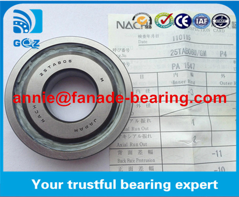 Precision P4 NACHI bearing 25TAB06 untuk mesin alat Bola Screw Bearing spindle bearing 25TAB06 25*62*15 mm