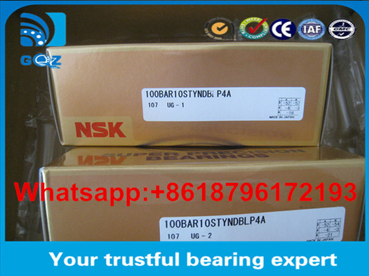 NSK bantalan kecepatan tinggi 100BAR10S bantalan bola kontak sudut 100BAR10S TYN DB L P4A super presisi