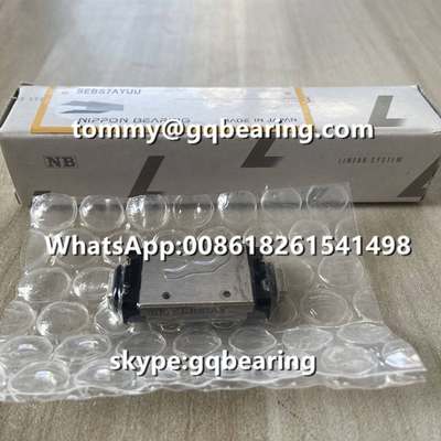 NB SEBS7AYUU Miniatur Slide Nippon SEBS7AY Baja tahan karat Material Precision Linear Block