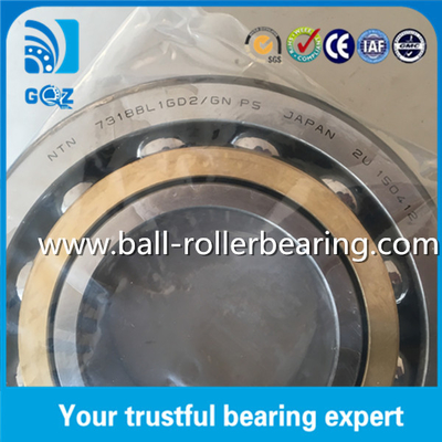 P5 Kandang Kuningan Precision NTN 7318BL1GD2/GNP5 Bantalan Bola Kontak Sudut