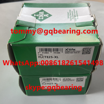 Bahan besi cor INA FLCTE25-XL Dua baut Flanges Housing Unit bantal blok bantalan