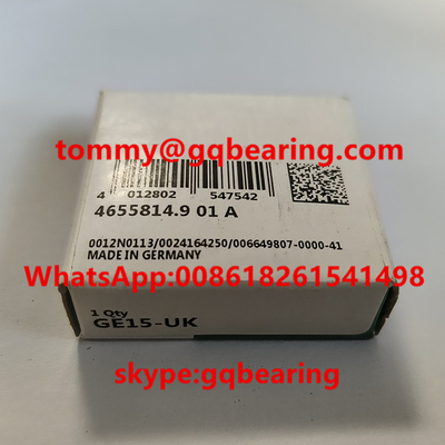 INA GE15-UK 4655814.9 01 Radial Spherical Plain Bearing dengan bahan komposit PTFE