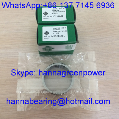 SCE3216AS1 / SCE3216 Inch Ditarik Cup Jarum Roller Bearings dengan ujung terbuka, 50.8*60.325*25.4mm