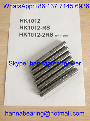 HK101412 / HK1012 / HK1012-RS / HK1012-2RS Bantalan rol jarum cangkir ditarik dengan segel 10 * 14 * 12mm