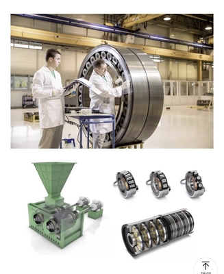 FAG 20204MB Single Row Spherical Roller Bearing Kecepatan Tinggi Keakuratan 360 x 200 x 58mm