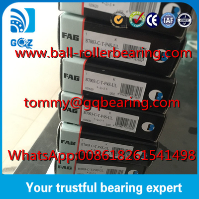15 Degree Angular Contact Ball Bearing P4S Precision FAG B7003-C-T-P4S-UL Super Precision Ball Bearing