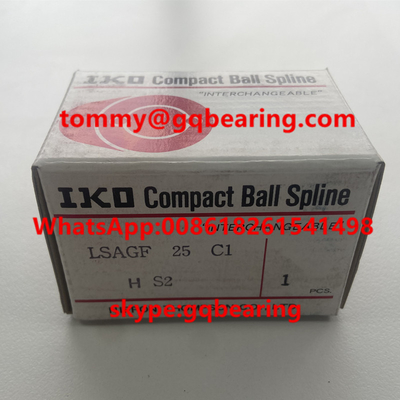 Baja LSAGF25C1HS2 Linear Ball Spline Nut, Jenis Flange, Asli, Asal Jepang