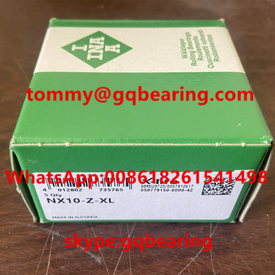 Bantalan bola aksial rol jarum NX10-Z NX10-Z-XL INA bantalan rol jarum gabungan 10*19*18