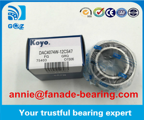 Pengemasan baru Koyo Wheel Hub Bearing KOYO DAC4074W-12CS47 Auto wheel hub bearing