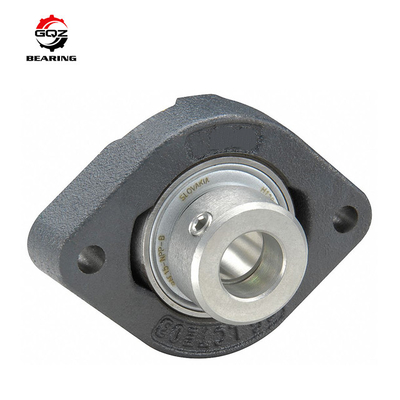 Bahan besi cor INA FLCTE25-XL Dua baut Flanges Housing Unit bantal blok bantalan